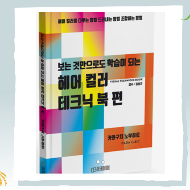헤어컬러 테크닉 북 